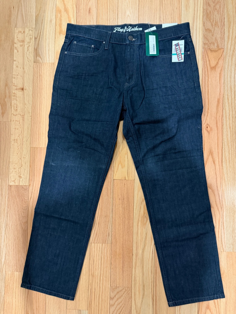 Flag & Anthem Nashville Straight Jeans in Dark Indigo